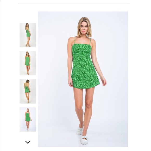 l’abeye Dresses & Skirts - NWT Double Back Tie Mini Dress